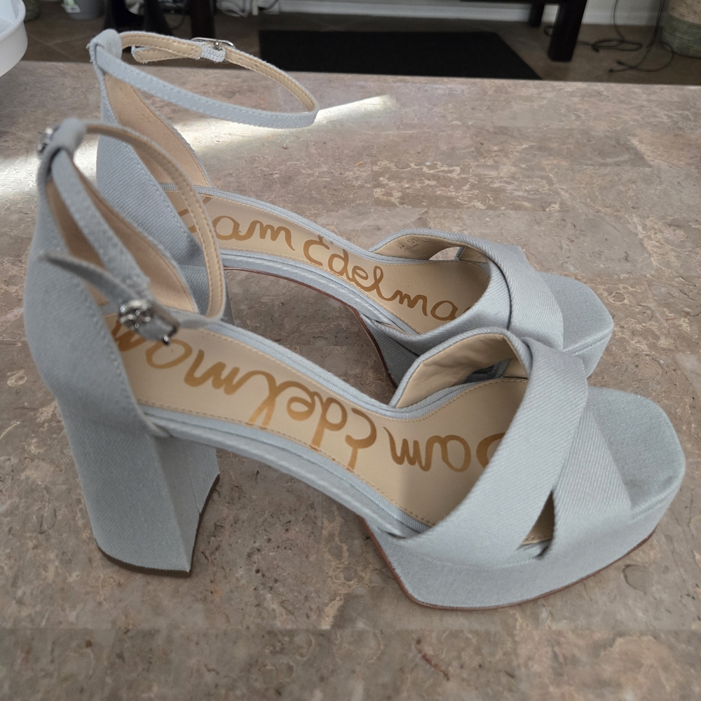 Sam EdelmanWomen's Jullian Platform Dress Sandals.   Size 8
